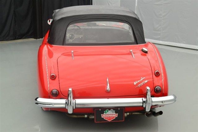 1964 Signal red Austin Healey 3000 Convertible