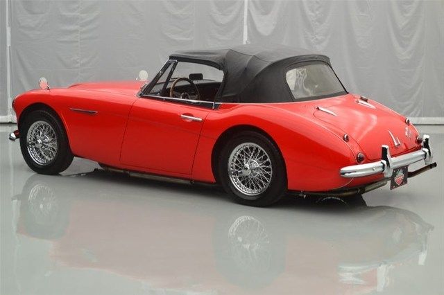 1964 Signal red Austin Healey 3000 Convertible