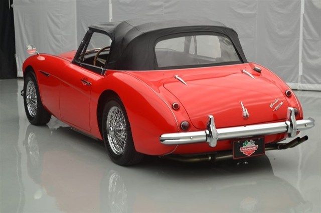1964 Signal red Austin Healey 3000 Convertible