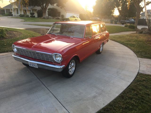 1964 Red Chevrolet Nova