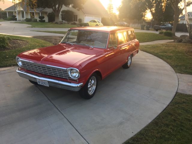 1964 Red Chevrolet Nova