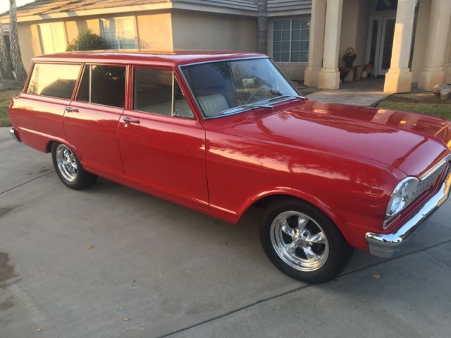 1964 Red Chevrolet Nova