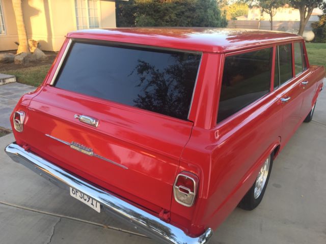 1964 Red Chevrolet Nova