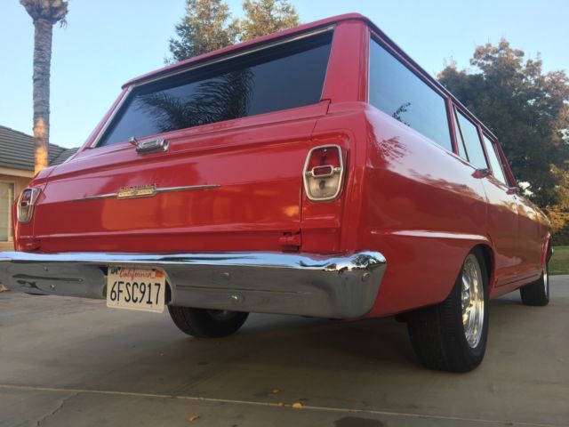 1964 Red Chevrolet Nova