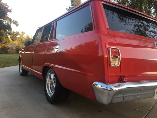 1964 Red Chevrolet Nova