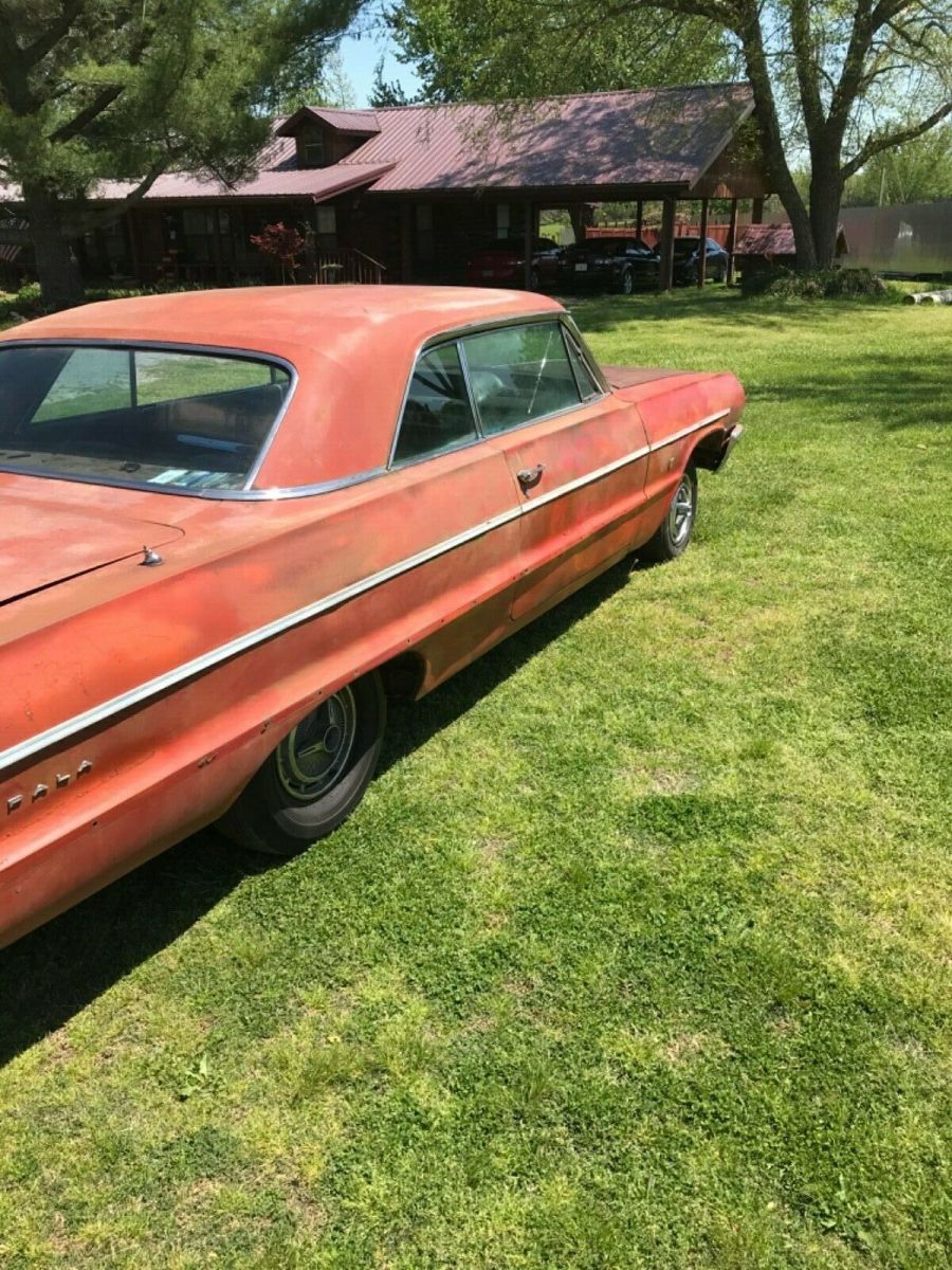 1964 Red Chevrolet Impala 2 door