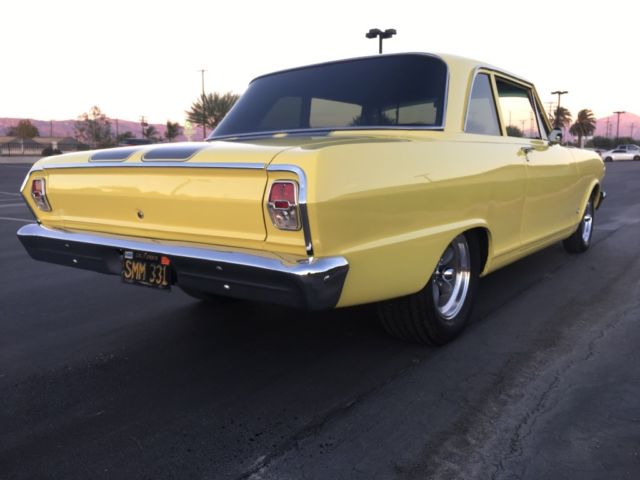 1964 Yellow Chevrolet Nova Coupe