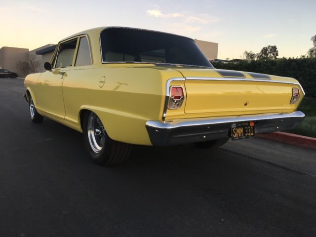 1964 Yellow Chevrolet Nova Coupe