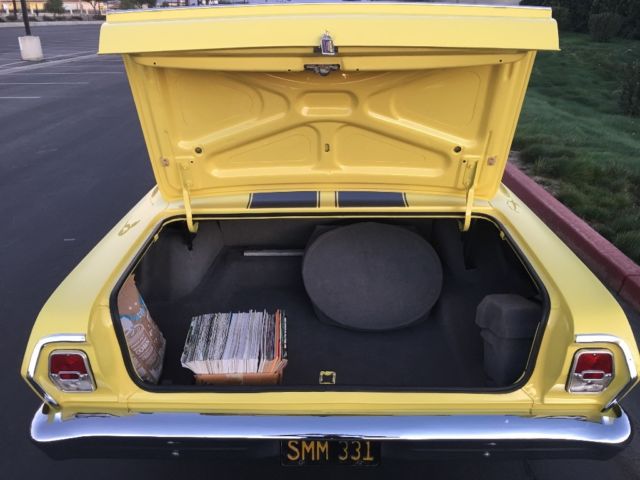 1964 Yellow Chevrolet Nova Coupe