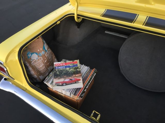 1964 Yellow Chevrolet Nova Coupe