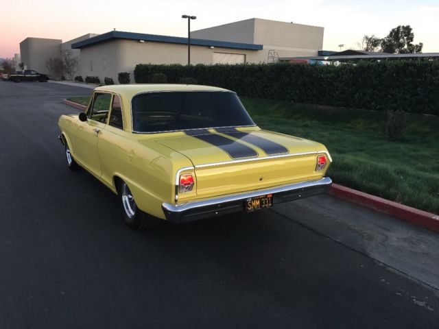 1964 Yellow Chevrolet Nova Coupe