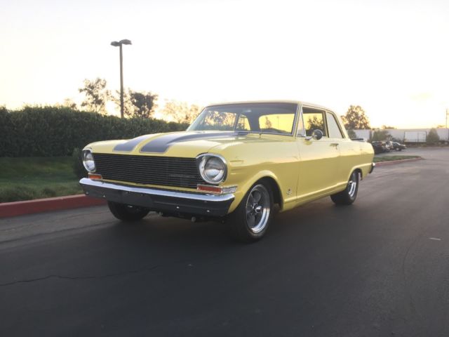 1964 Yellow Chevrolet Nova Coupe