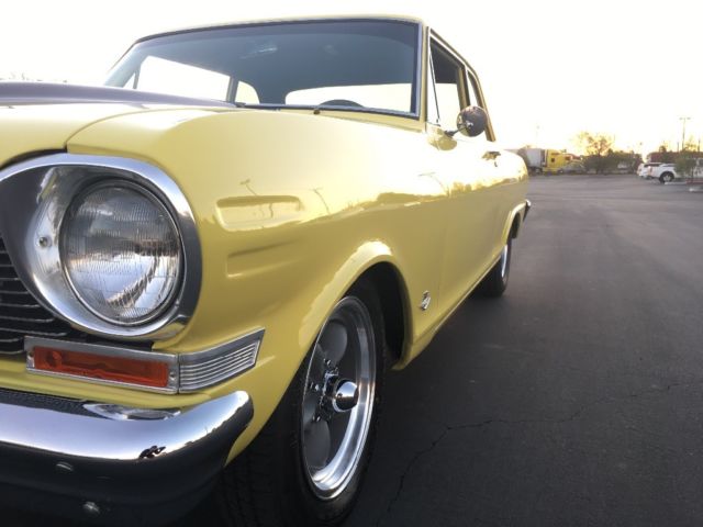 1964 Yellow Chevrolet Nova Coupe