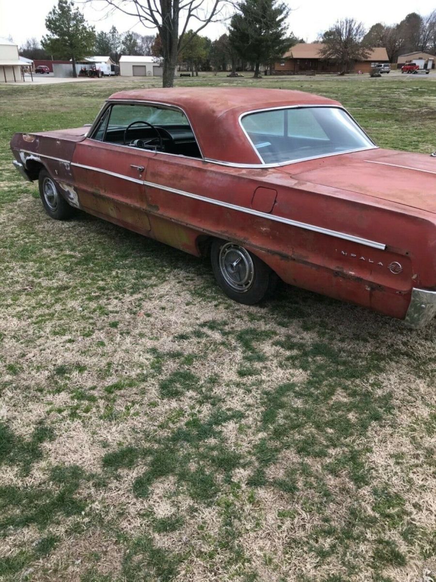 1964 Red Chevrolet Impala Impala ht