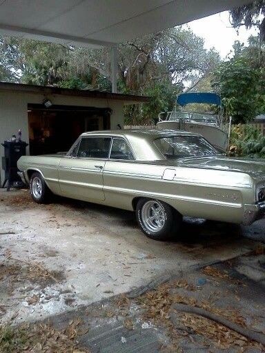 1964 primer Chevrolet Impala Coupe