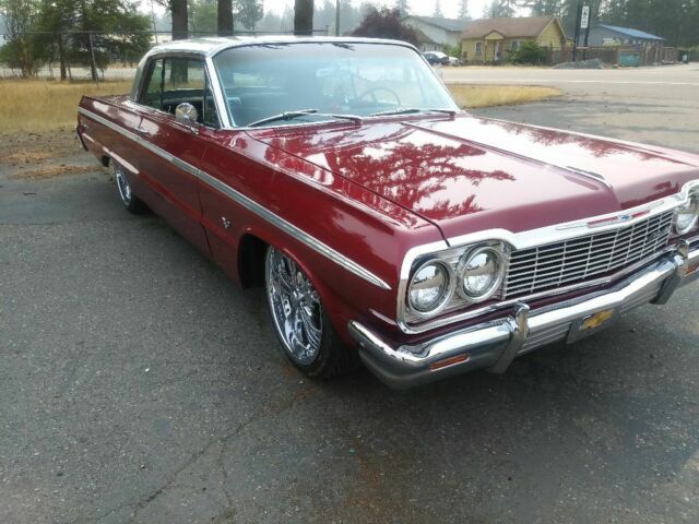 1964 Maroon Chevrolet Impala 2-Door Hard Top