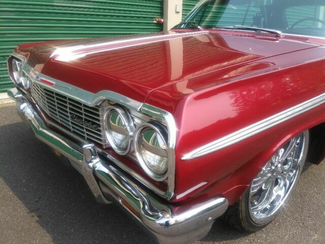 1964 Maroon Chevrolet Impala 2-Door Hard Top