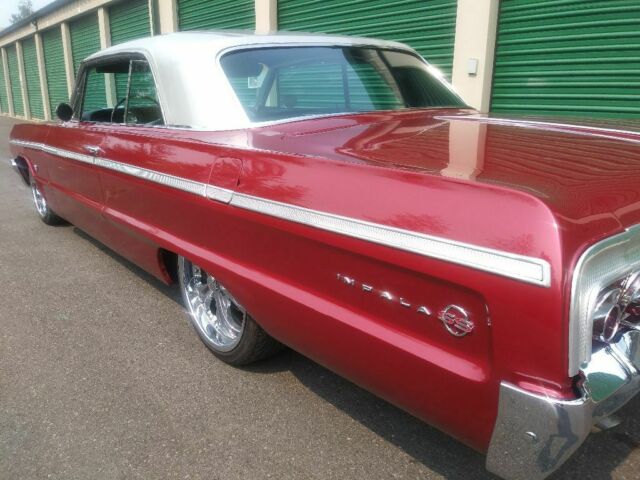 1964 Maroon Chevrolet Impala 2-Door Hard Top