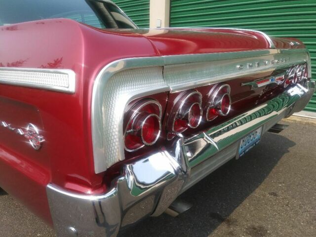 1964 Maroon Chevrolet Impala 2-Door Hard Top