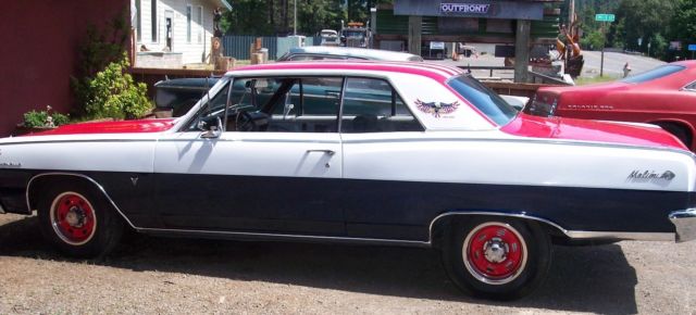 1964 White Chevrolet Malibu Coupe
