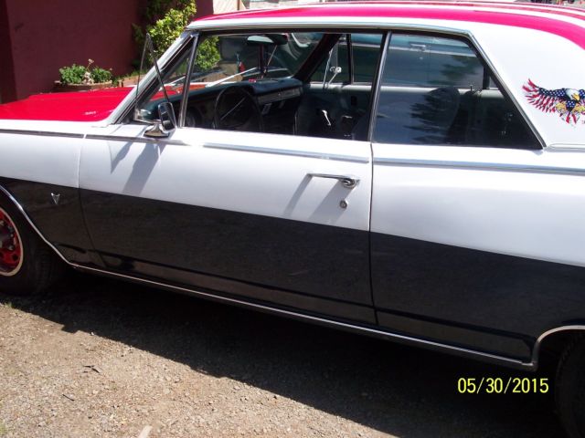 1964 White Chevrolet Malibu Coupe