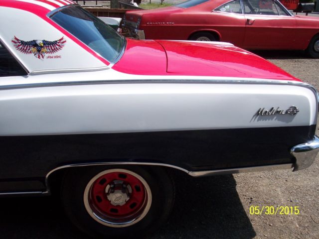 1964 White Chevrolet Malibu Coupe