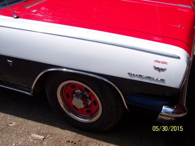 1964 White Chevrolet Malibu Coupe