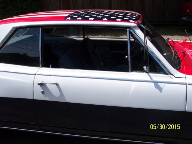 1964 White Chevrolet Malibu Coupe