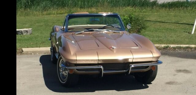 1964 Saddle Tan Chevrolet Corvette Convertible