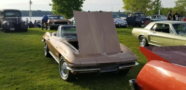 1964 Saddle Tan Chevrolet Corvette Convertible