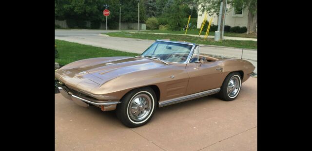 1964 Saddle Tan Chevrolet Corvette Convertible