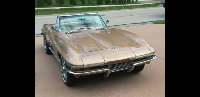 1964 Saddle Tan Chevrolet Corvette Convertible
