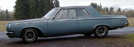 1964 Blue Dodge Polara Sedan