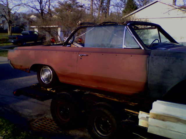 1964 Brown Oldsmobile Cutlass Convertible