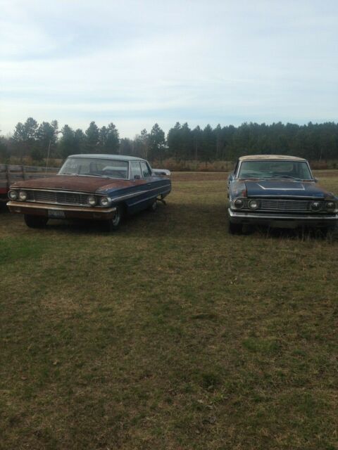 1964 Blue Ford Fairlane Coupe