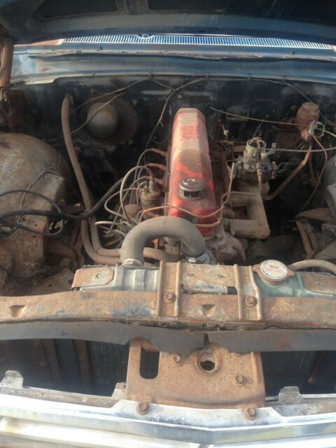 1964 Blue Ford Fairlane Coupe