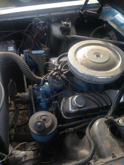 1964 Blue Ford Fairlane Coupe