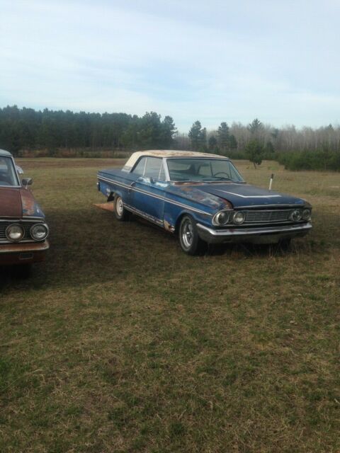 1964 Blue Ford Fairlane Coupe
