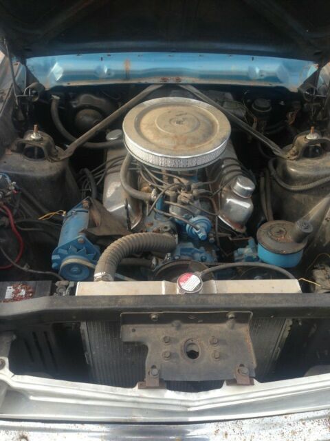 1964 Blue Ford Fairlane Coupe