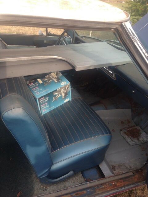 1964 Blue Ford Fairlane Coupe