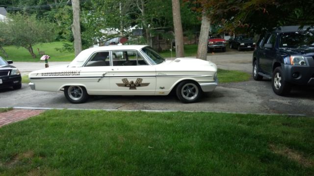 1964 White Ford Fairlane Sedan