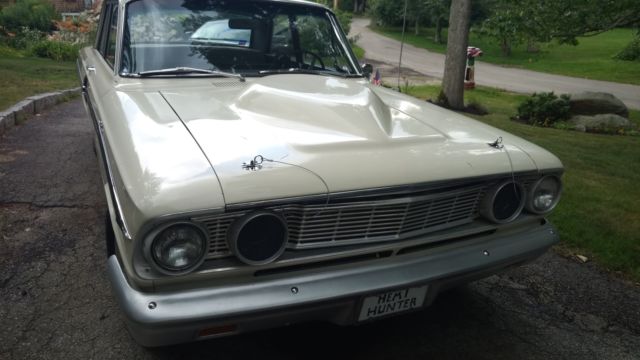1964 White Ford Fairlane Sedan