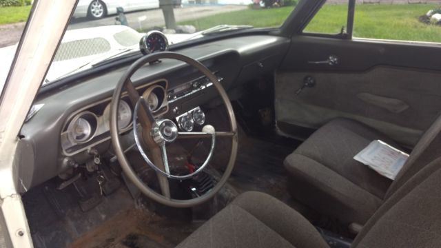 1964 White Ford Fairlane Sedan