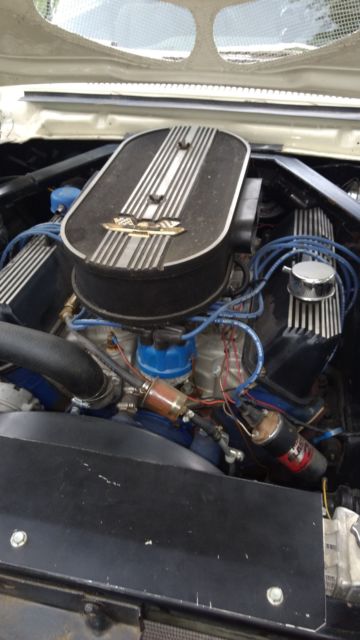 1964 White Ford Fairlane Sedan