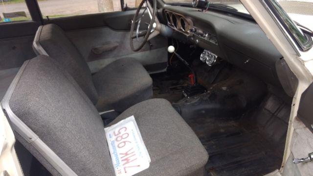 1964 White Ford Fairlane Sedan