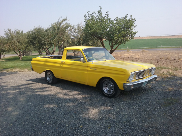 1964 Yellow Ford Ranchero