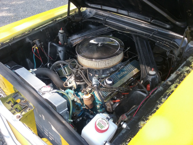 1964 Yellow Ford Ranchero