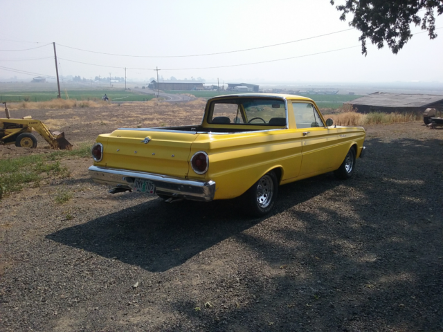 1964 Yellow Ford Ranchero