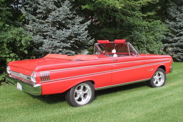 1964 Red Ford Falcon Convertible