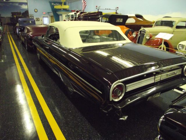1964 Black Ford Galaxie Convertible